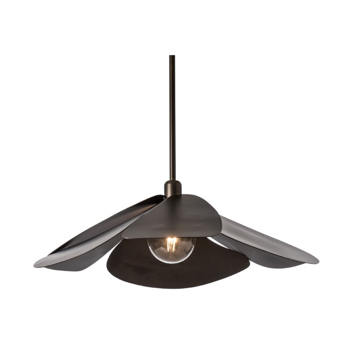 Hubbardton Forge 139465 Hana 1-lt 29" Pendant - Dark Smoke