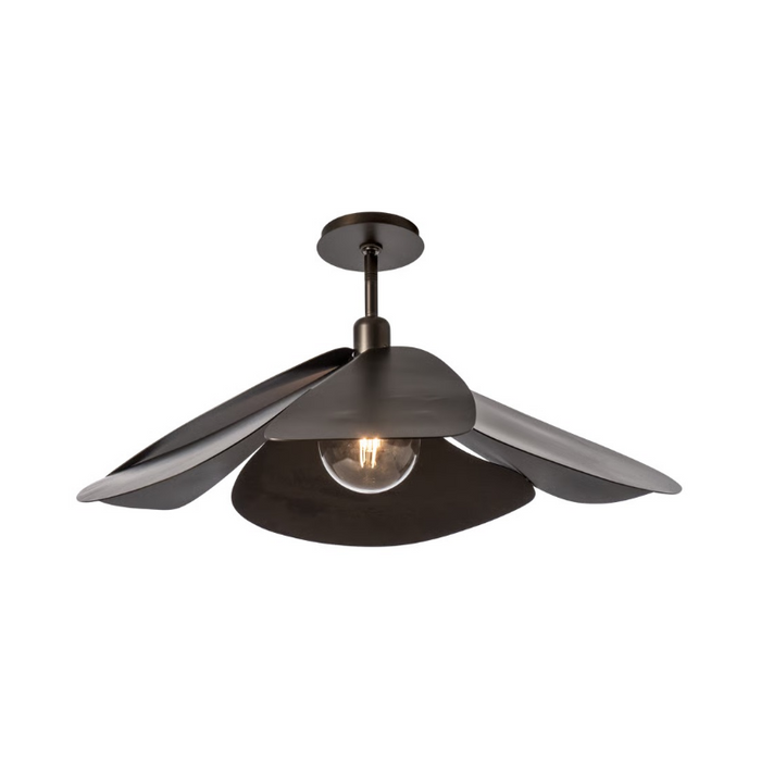 Hubbardton Forge 139465 Hana 1-lt 29" Pendant - Dark Smoke