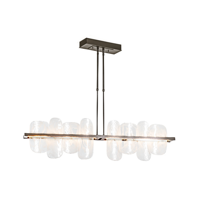 Hubbardton Forge 139661 Vitre 2-lt 52" LED Linear Pendant - Oil Rubbed Bronze
