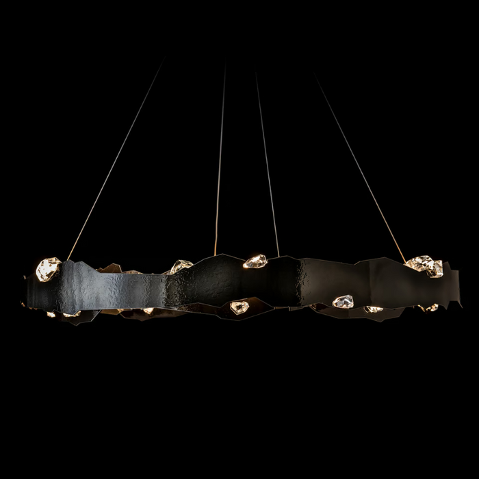 Hubbardton Forge 139861 Trove 1-lt 38" LED Pendant