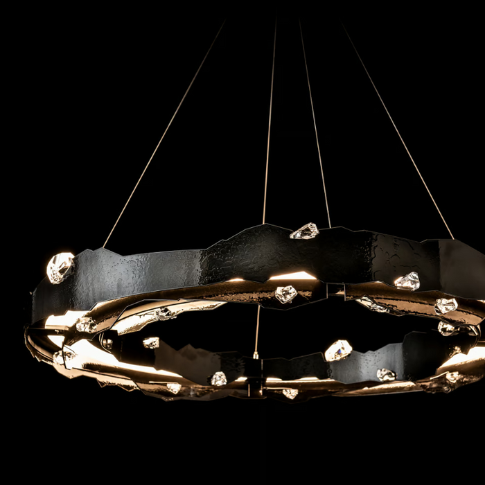 Hubbardton Forge 139861 Trove 1-lt 38" LED Pendant