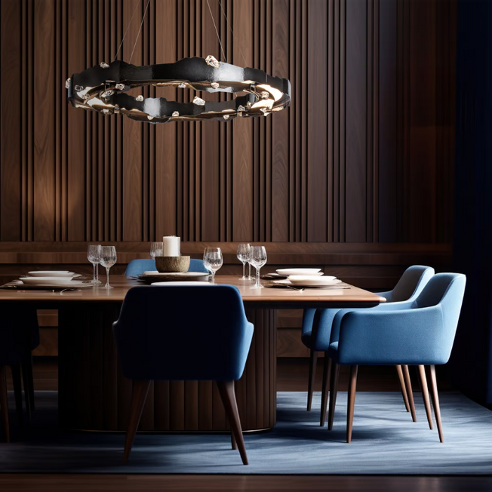 Hubbardton Forge 139861 Trove 1-lt 38" LED Pendant