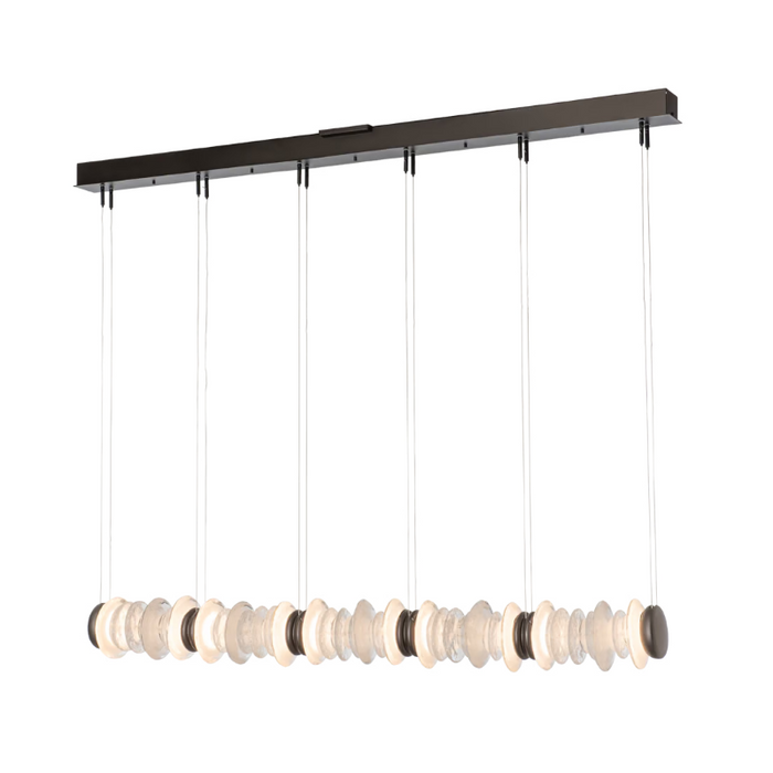 Hubbardton Forge 139975 Cairn 1-lt 56" LED Linear Pendant - Oil Rubbed Bronze