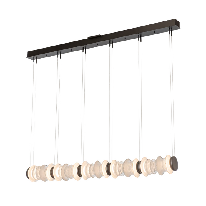 Hubbardton Forge 139975 Cairn 1-lt 56" LED Linear Pendant - Oil Rubbed Bronze
