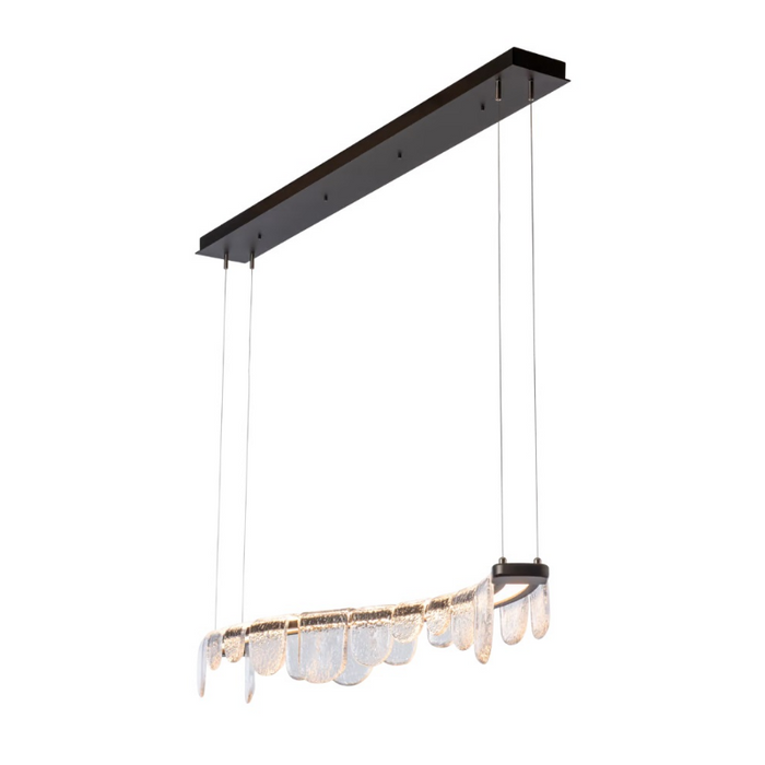 Hubbardton Forge 139980 Riverbed 1-lt 50" LED Pendant - Oil Rubbed Bronze