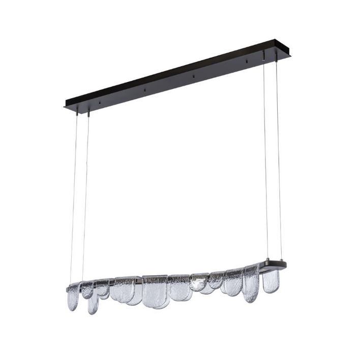 Hubbardton Forge 139980 Riverbed 1-lt 50" LED Pendant - Oil Rubbed Bronze
