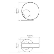 Accord 141 Sfera 1-lt 14" Tall LED Table Lamp