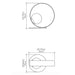 Accord 141 Sfera 1-lt 14" Tall LED Table Lamp