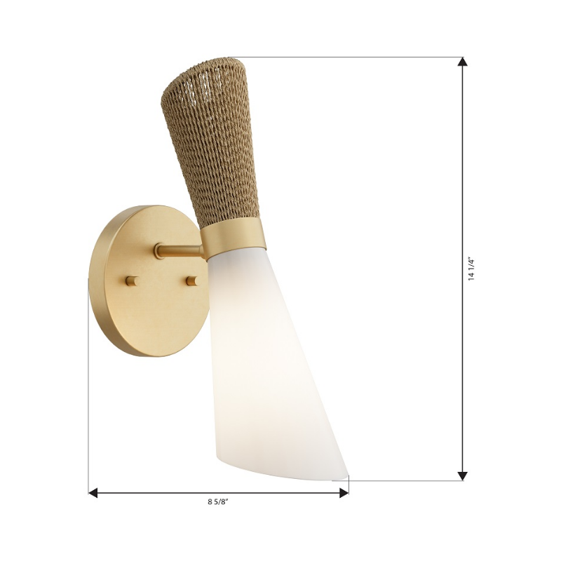 Minka Lavery 14261 Vantrel 1-lt 14" Tall Wall Sconce