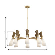 Minka Lavery 14266 Vantrel 8-lt 36" Chandelier