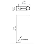 Accord 1445 Balance 1-lt 7" LED Pendant