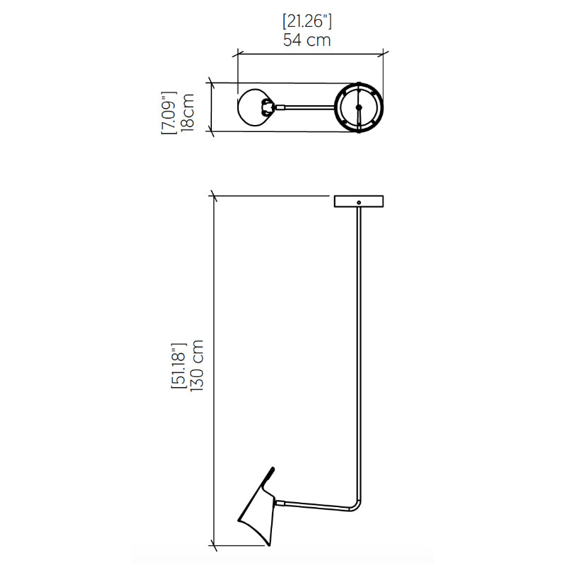 Accord 1445 Balance 1-lt 7" LED Pendant