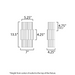 Maxim 14450 Satori 2-lt 14" Tall Wall Sconce
