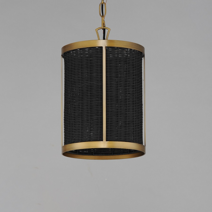 Maxim 14461 Rattan 1-lt 10" Pendant