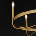 Maxim 14495 Frankie 5-lt 26" Chandelier - Heritage Brass