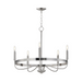 Maxim 14495 Frankie 5-lt 26" Chandelier - Satin Nickel