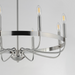 Maxim 14498 Frankie 8-lt 29" Chandelier - Satin Nickel