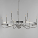 Maxim 14499 Frankie 9-lt 40" Chandelier - Satin Nickel