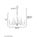 Maxim 14499 Frankie 9-lt 40" Chandelier