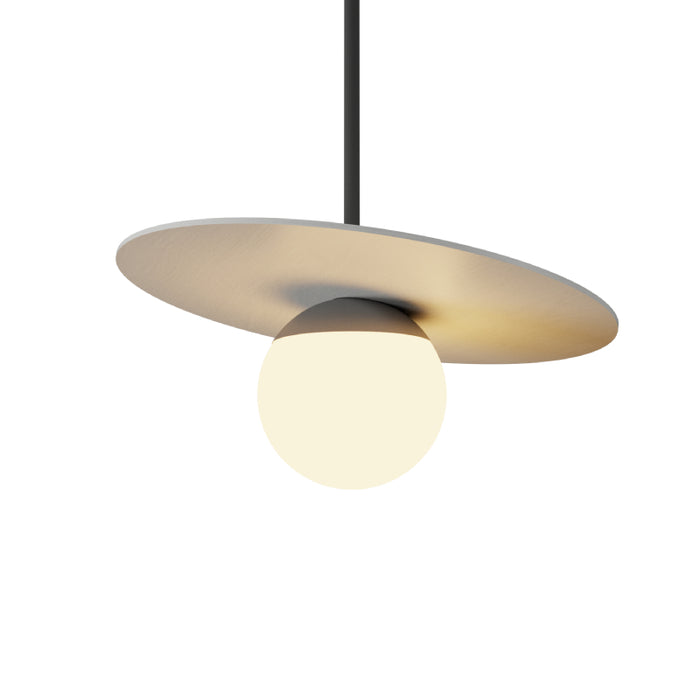 Accord 1464 Orbit 1-lt 20" LED Pendant - Organic White