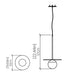 Accord 1464 Orbit 1-lt 20" LED Pendant