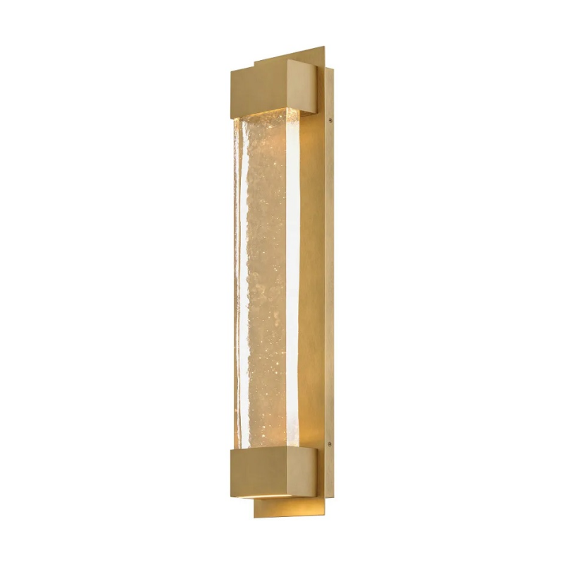 Hinkley 10599 Rune 1-lt 30" Tall LED Outdoor Wall Sconce - Heritage Brass