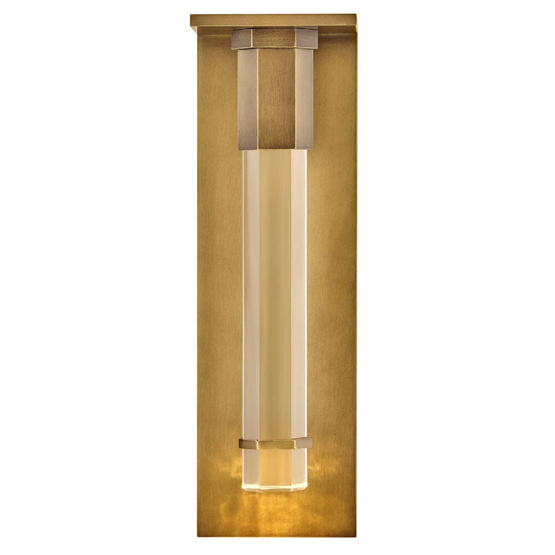 Hinkley 28934 Cecily 1-lt 17" Tall LED Outdoor Wall Lantern - Heritage Brass