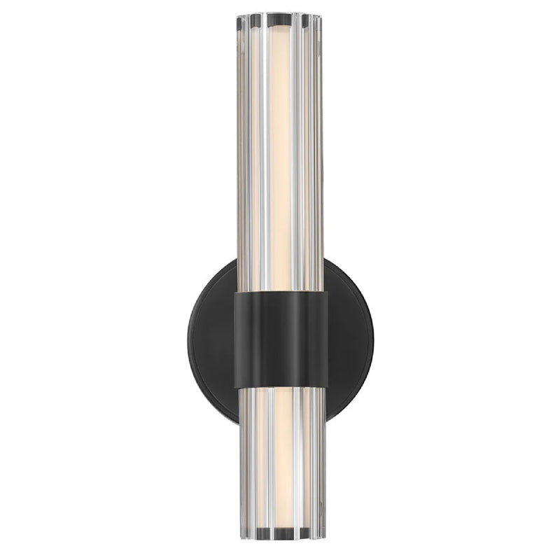 Hinkley 51310 Georgette 1-lt 14" LED Wall Sconce - Black