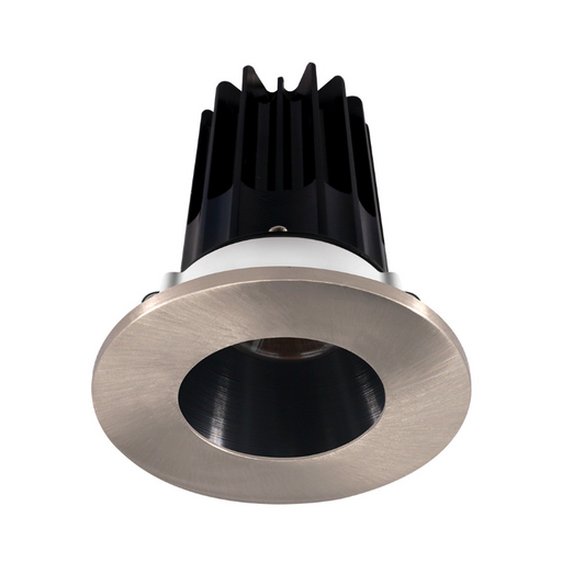 Lotus LED-2-S15W Designer 2" 15W LED Round Recessed Downlight, Dim to Warm - Black/Brushed Nickel