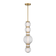 Minka Lavery 15030 Cordel 1-lt 8" LED Pendant - Legacy Brass
