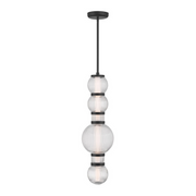 Minka Lavery 15030 Cordel 1-lt 8" LED Pendant - Dark Matte Black