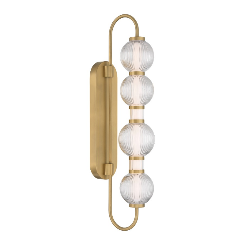 Minka Lavery 15032 Cordel 1-lt 30" Tall LED Wall Sconce - Legacy Brass
