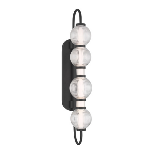 Minka Lavery 15032 Cordel 1-lt 30" Tall LED Wall Sconce - Dark Matte Black