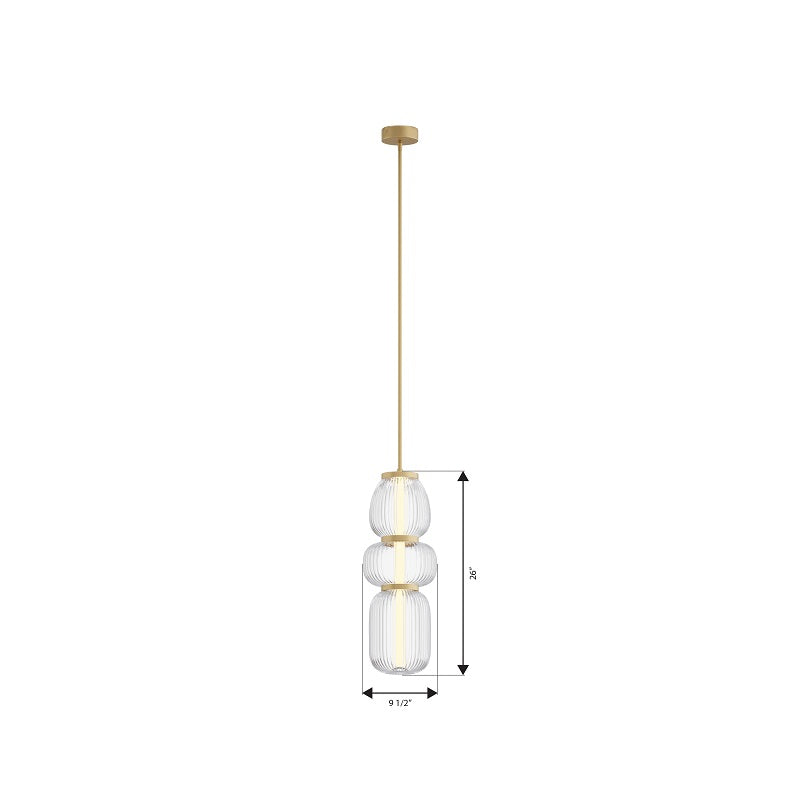 Minka Lavery 15035 Cordel 1-lt 10" LED Pendant
