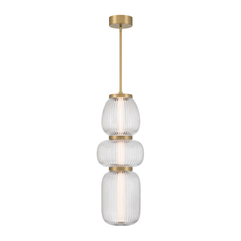Minka Lavery 15035 Cordel 1-lt 10" LED Pendant - Legacy Brass