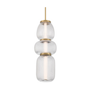 Minka Lavery 15035 Cordel 1-lt 10" LED Pendant - Legacy Brass