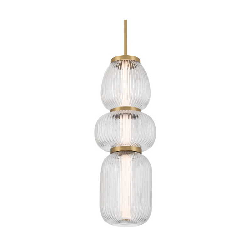 Minka Lavery 15035 Cordel 1-lt 10" LED Pendant - Legacy Brass