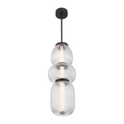 Minka Lavery 15035 Cordel 1-lt 10" LED Pendant - Dark Matte Black