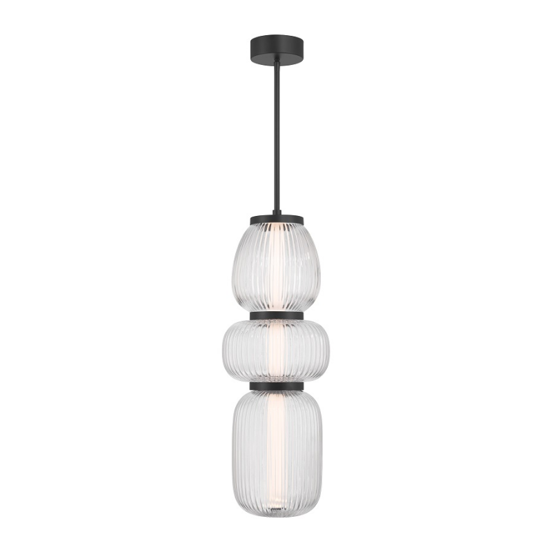Minka Lavery 15035 Cordel 1-lt 10" LED Pendant - Dark Matte Black