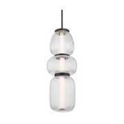 Minka Lavery 15035 Cordel 1-lt 10" LED Pendant - Dark Matte Black