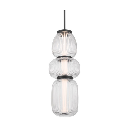 Minka Lavery 15035 Cordel 1-lt 10" LED Pendant - Dark Matte Black
