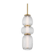 Minka Lavery 15036 Cordel 1-lt 7" LED Pendant - Legacy Brass