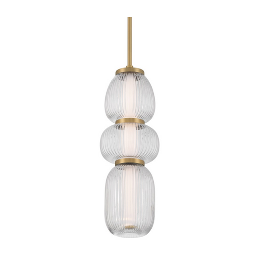 Minka Lavery 15036 Cordel 1-lt 7" LED Pendant - Legacy Brass