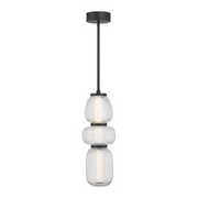 Minka Lavery 15036 Cordel 1-lt 7" LED Pendant - Dark Matte Black