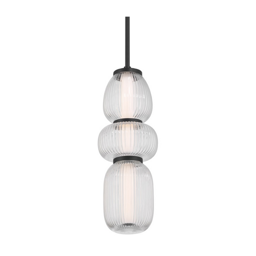 Minka Lavery 15036 Cordel 1-lt 7" LED Pendant - Dark Matte Black