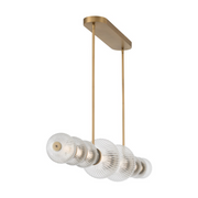 Minka Lavery 15037 Cordel 1-lt 50" LED Linear Chandelier - Legacy Brass