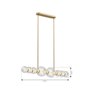 Minka Lavery 15037 Cordel 1-lt 50" LED Linear Chandelier