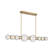 Minka Lavery 15037 Cordel 1-lt 50" LED Linear Chandelier - Legacy Brass