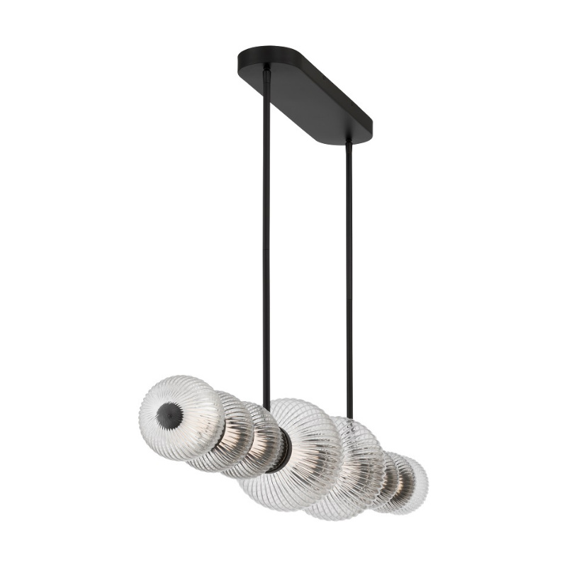 Minka Lavery 15037 Cordel 1-lt 50" LED Linear Chandelier - Dark Matte Black