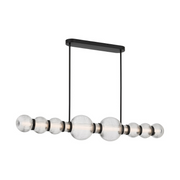 Minka Lavery 15037 Cordel 1-lt 50" LED Linear Chandelier - Dark Matte Black
